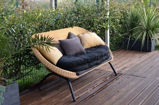 coussin salon jardin