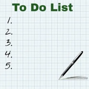 to do list